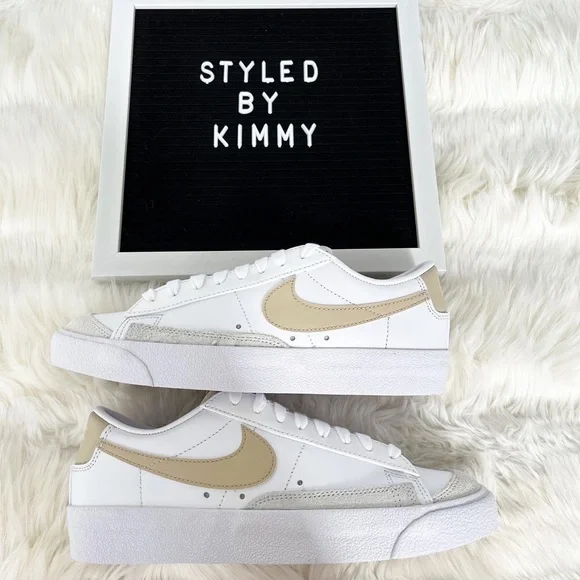 Nike Blazer Low 77 Vintage Sneakers Shoes New Shoe - Picture 5 of 6